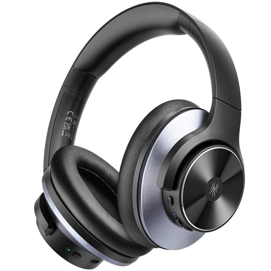 Noise Cancelling Wireless Headphones, Bluetooth 5.0 Microphone - Lusomart