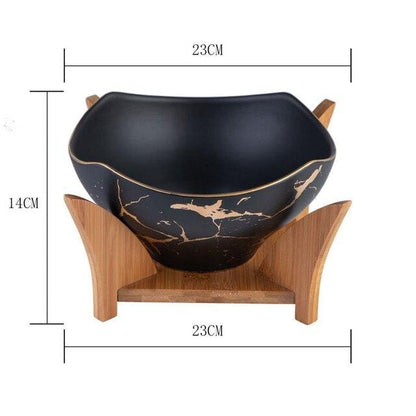 Large Ceramic Serving Salad Bowl for Parties