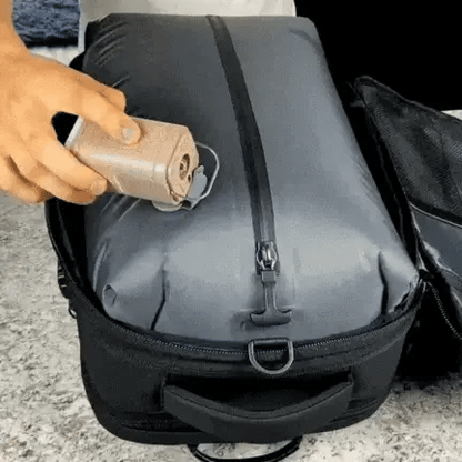 Compact Travel Hiking Backpack With Compression Strap