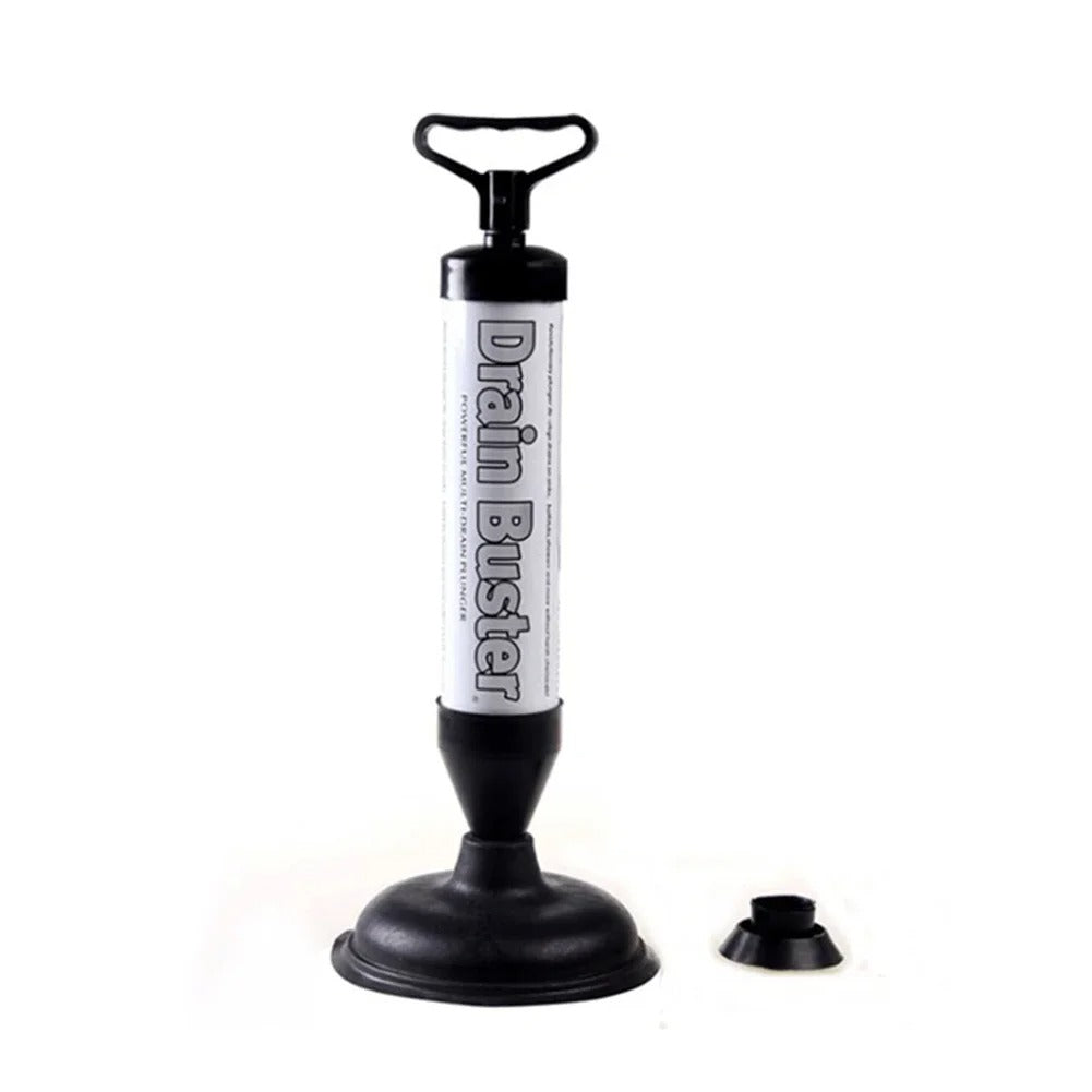 Fast Action Toilet Plunger And Drain Cleaner
