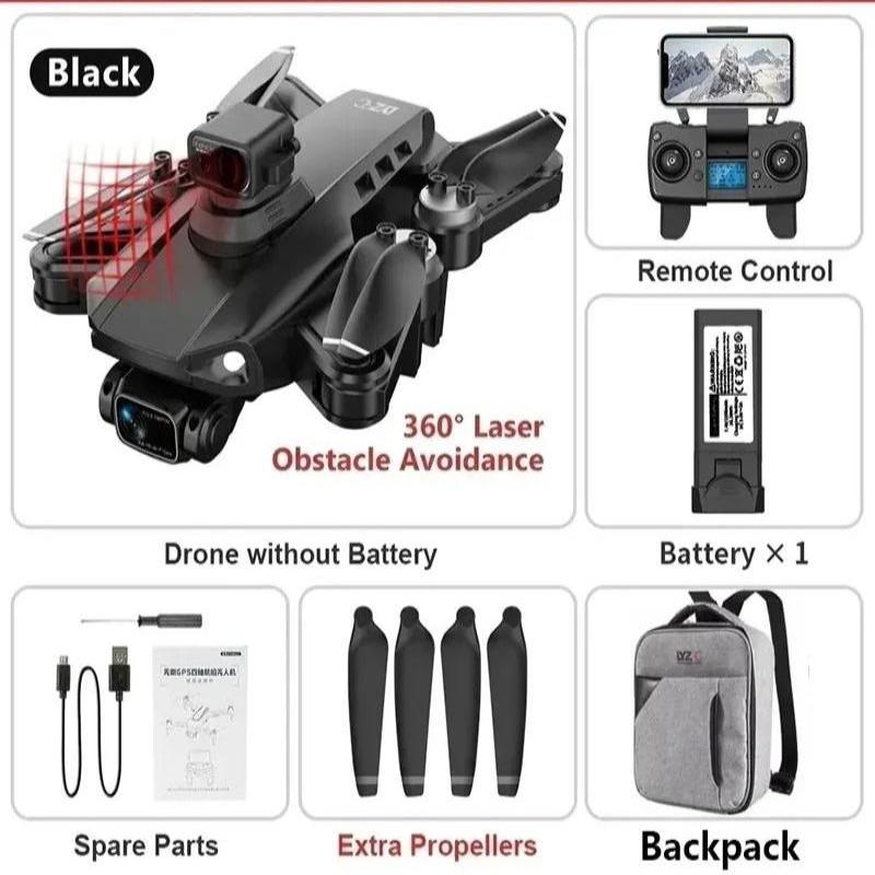 High Performance 8K Dual Camera GPS Drone with Long Flight Time