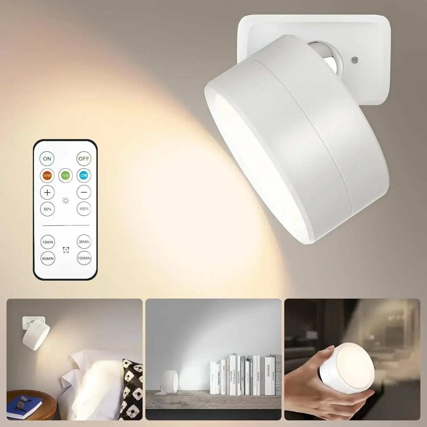 Bright Adjustable LED Table Lamp for Living Rooms