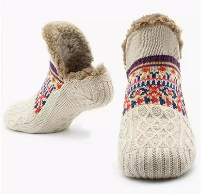 Warm Fuzzy Non Slip Winter House Socks