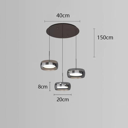 Transparent Glass Drop Light