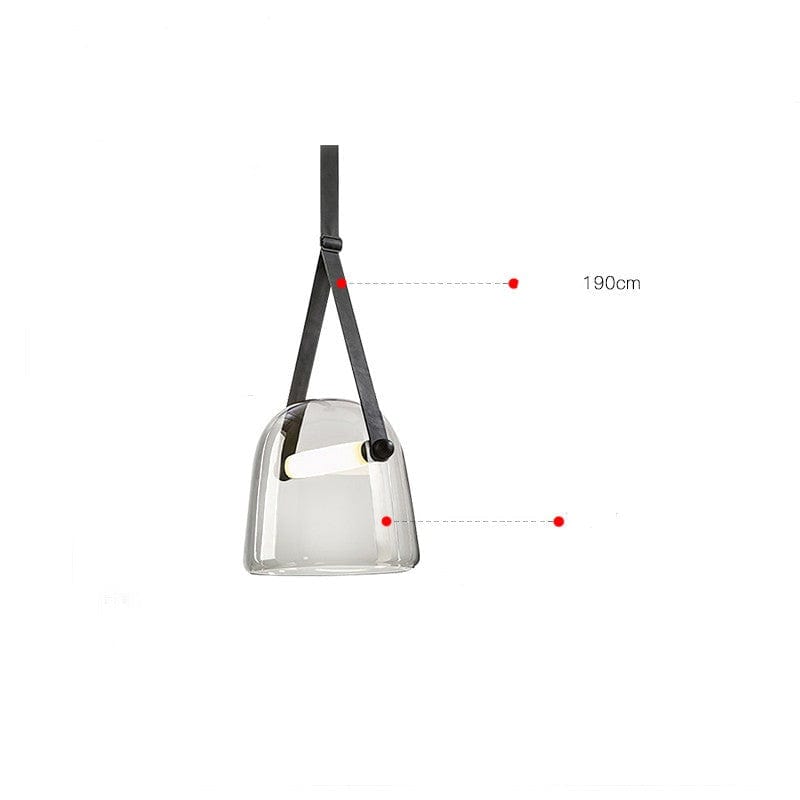 Sleek Glass Table Lamp