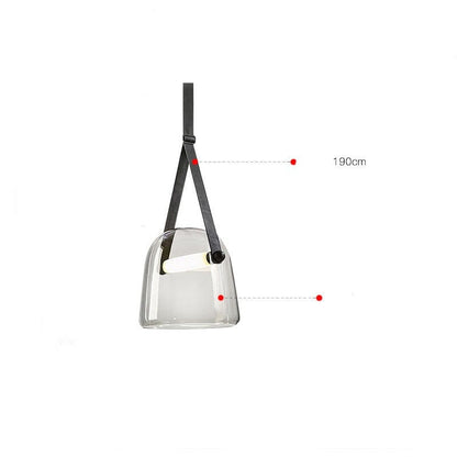 Sleek Glass Table Lamp