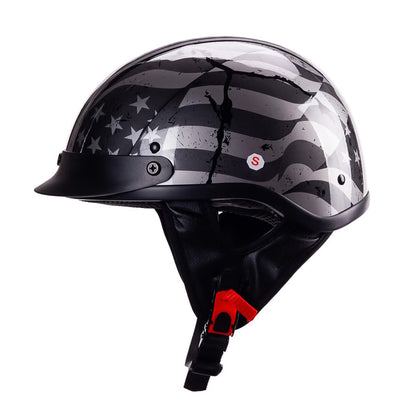 Sport Shield DOT Helmet With Clear UV Face Shield