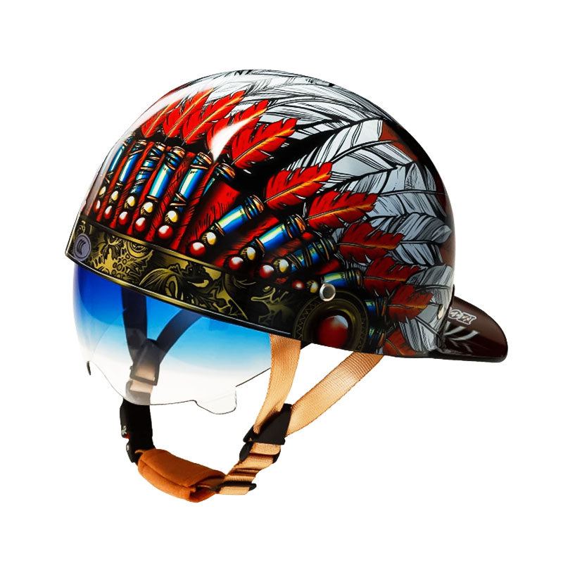 Durable Motorcycle Street Bike Helmet DOT Certified