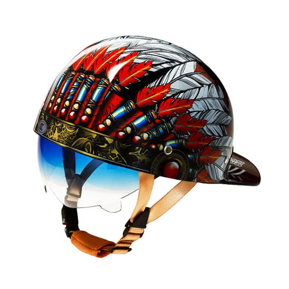 Durable Motorcycle Street Bike Helmet DOT Certified