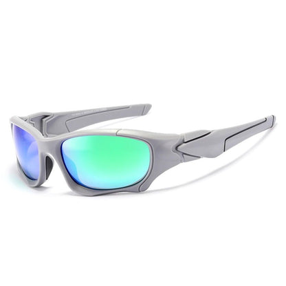 Premium Polarized Biker Sunglasses Durable TR90 Frame