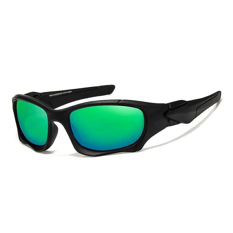 Premium Polarized Biker Sunglasses Durable TR90 Frame