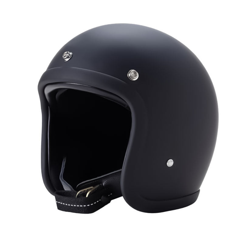 Classic Vintage Motorcycle Helmet DOT ECE Approved