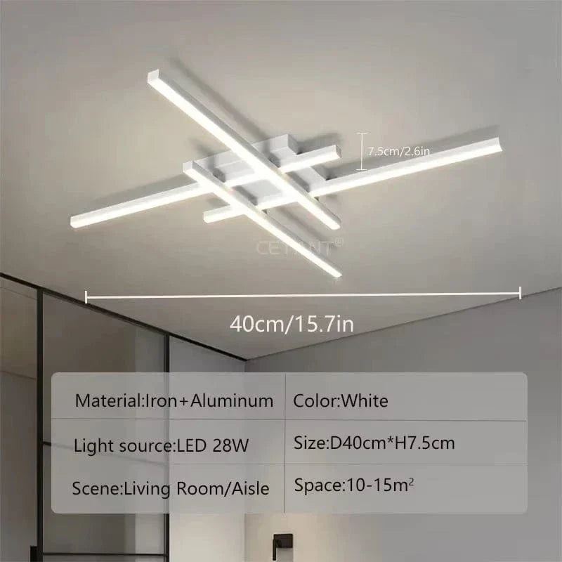 Bright LED Ceiling Lamp Energy Saving 30-50cm Diameter