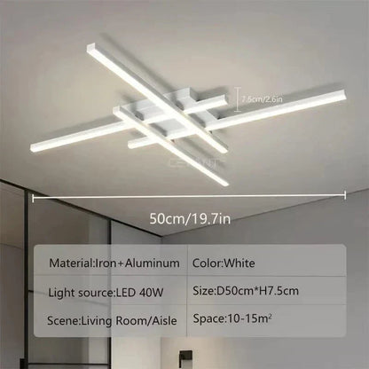 Bright LED Ceiling Lamp Energy Saving 30-50cm Diameter