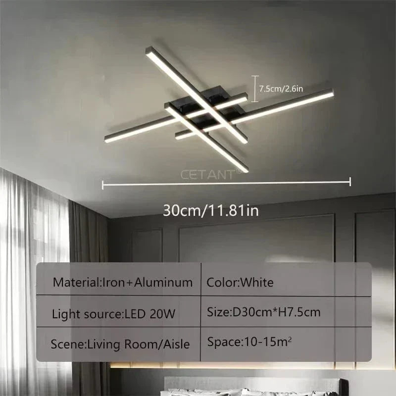 Bright LED Ceiling Lamp Energy Saving 30-50cm Diameter