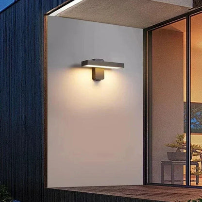 Weatherproof Outdoor Motion Sensor Wall Lamp, Adjustable