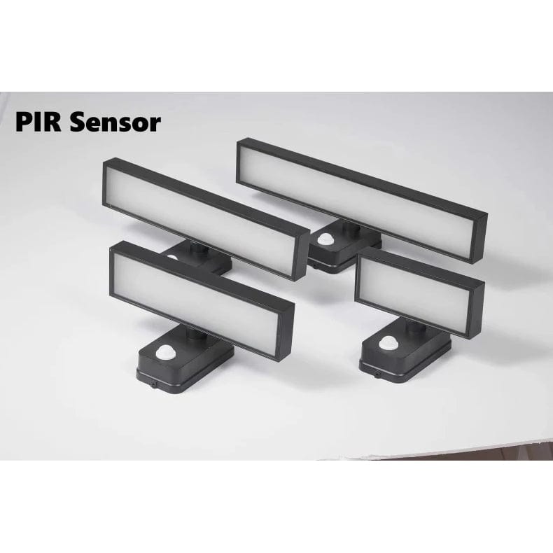 Weatherproof Outdoor Motion Sensor Wall Lamp, Adjustable