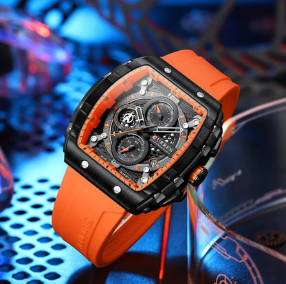 Stylish Quartz Chronograph Men's Watch