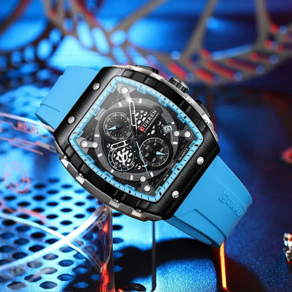Stylish Quartz Chronograph Men's Watch
