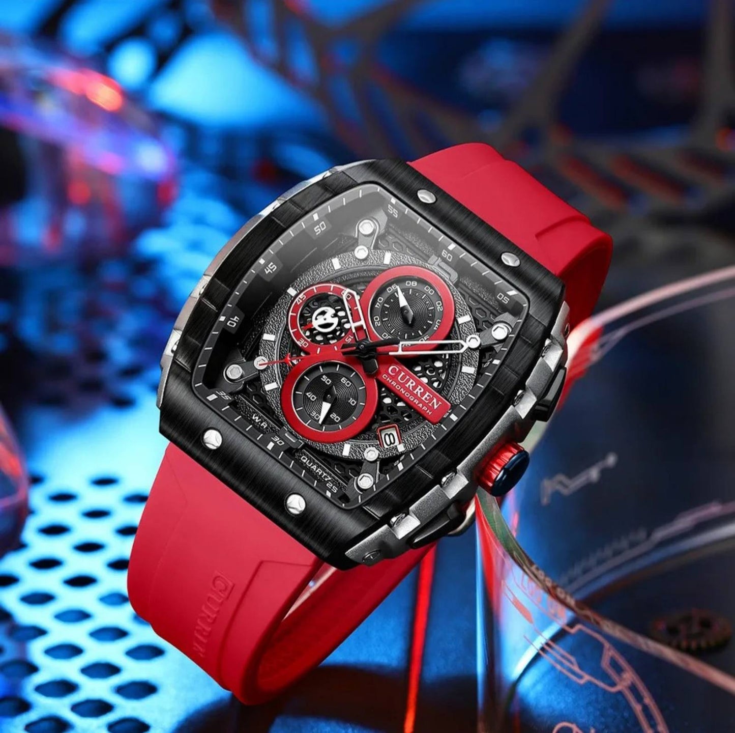 Stylish Quartz Chronograph Men's Watch