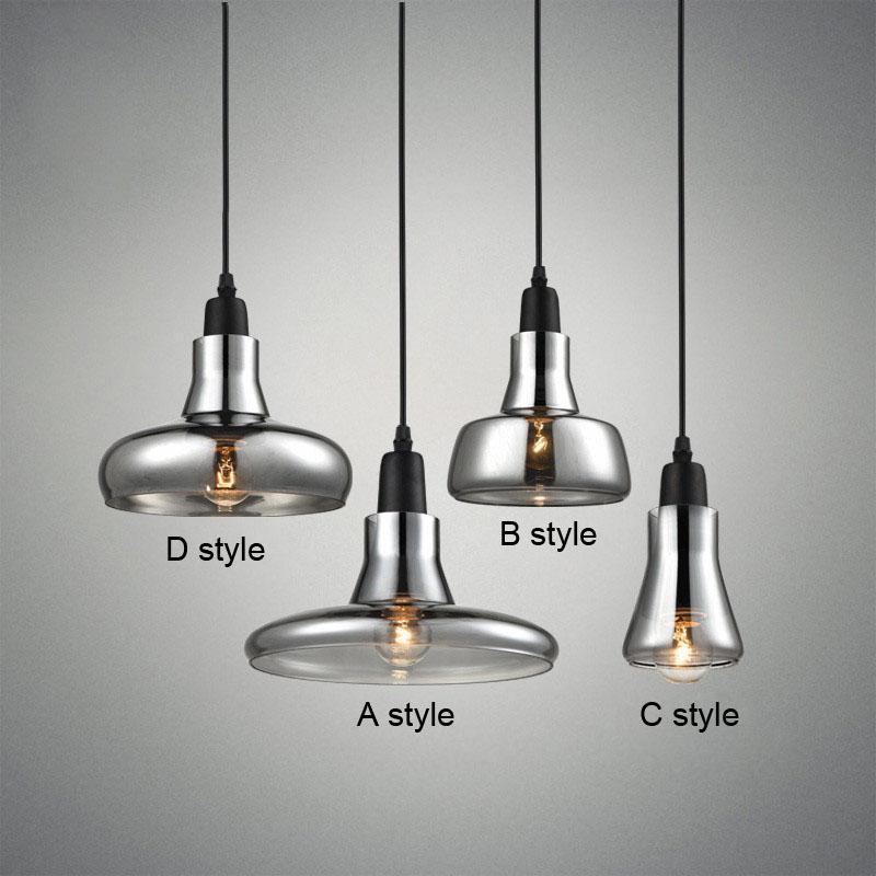 Elegant Vintage Glass Hanging Lamp