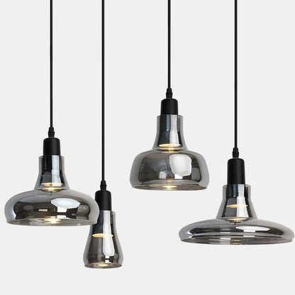 Elegant Vintage Glass Hanging Lamp