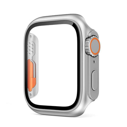 Clear Protective Phone Case with Glass Screen Shield