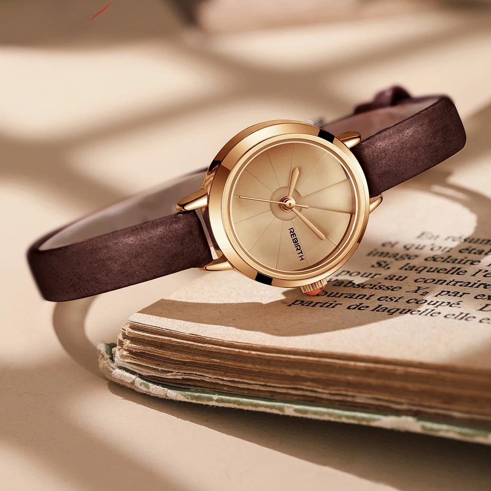 Classic Small Leather Watch for Ladies - Lusomart