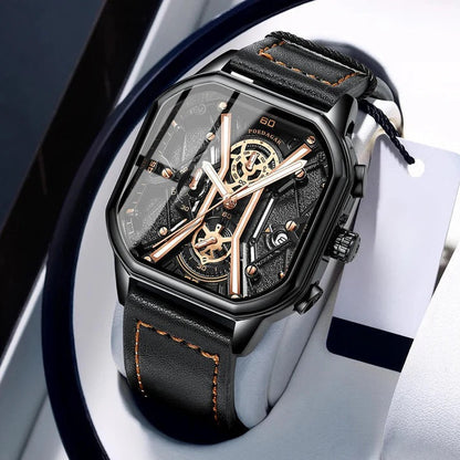 Stylish Men's Skull Watch