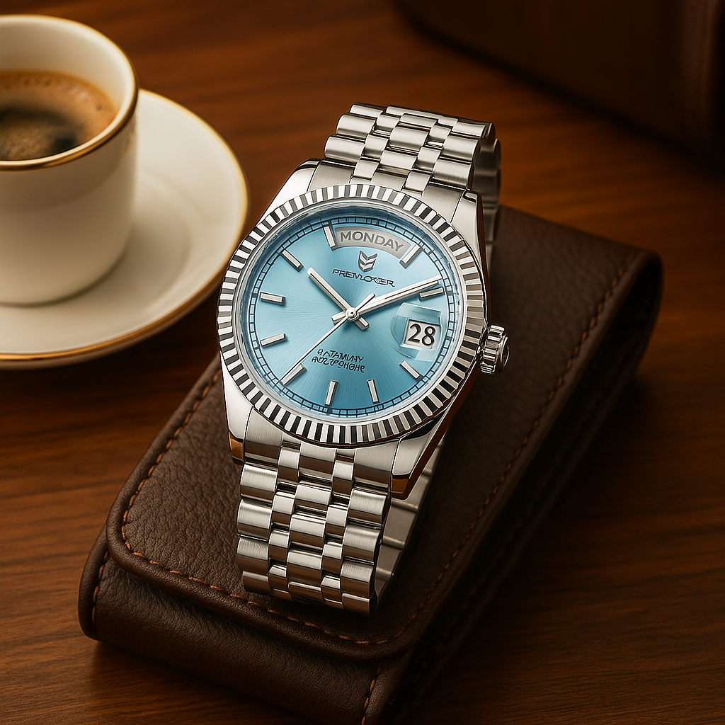 Luxury Auto Stainless Steel Date Watch