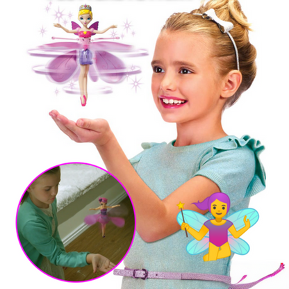 Colorful Fairy Toy with Motion Sensor LED Lights for Kids