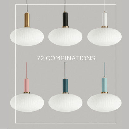 Sleek Glass Drop Pendant Light for Home Decor