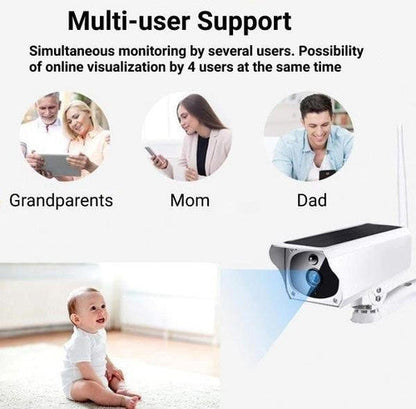 Outdoor Wireless Security Camera 1080P Night Vision
