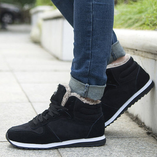 Warm Insulated Unisex Snow Sneakers - Lusomart