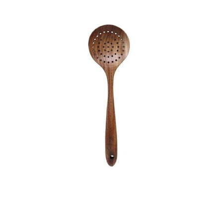 Natural Wood Cooking Utensil Set
