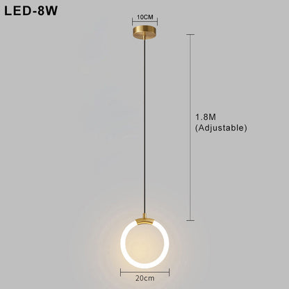 Modern LED Hanging Light for Kitchen and Dining