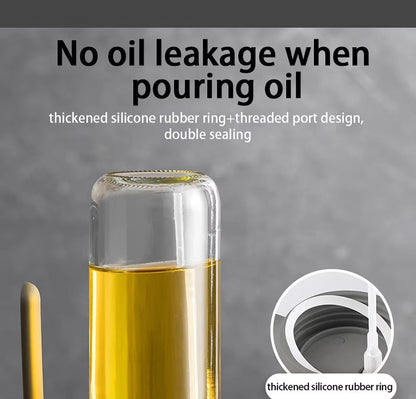 Premium Glass Oil Spray Bottle 250ml For Easy Cooking