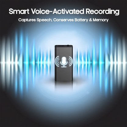 Small Portable Digital Voice Recorder On The Go