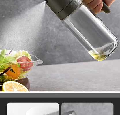 Premium Glass Oil Spray Bottle 250ml For Easy Cooking