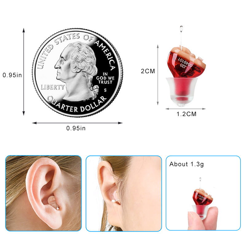 Compact Digital Hearing Aid With Noise Reduction