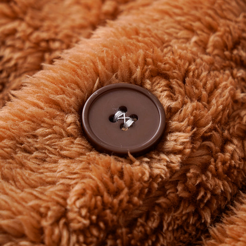 Soft Plush Red Panda Pajamas for Women Sleepwear