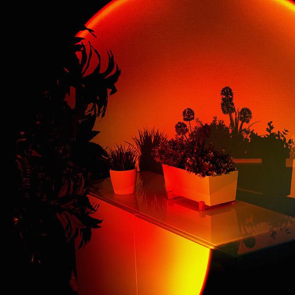 Colorful Night Light Projector Lamp With Adjustable Head
