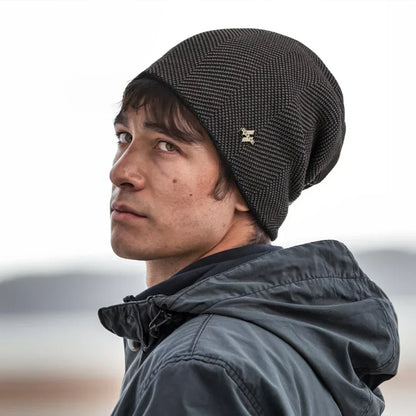 Warm Fleece Winter Hat for Men - Lusomart